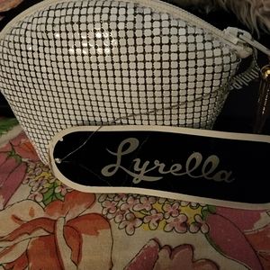 Lyrella White Metal Change Purse